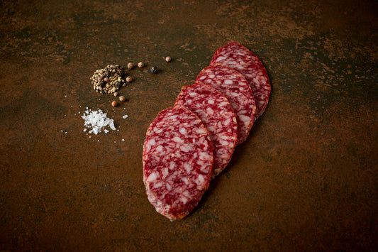 TARRO SALCHICHÓN IBÉRICO DE BELLOTA LONCHEADO
